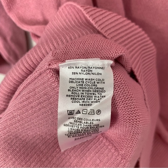 Ann Taylor Light Pink Sweater Size Small - Picture 8 of 10